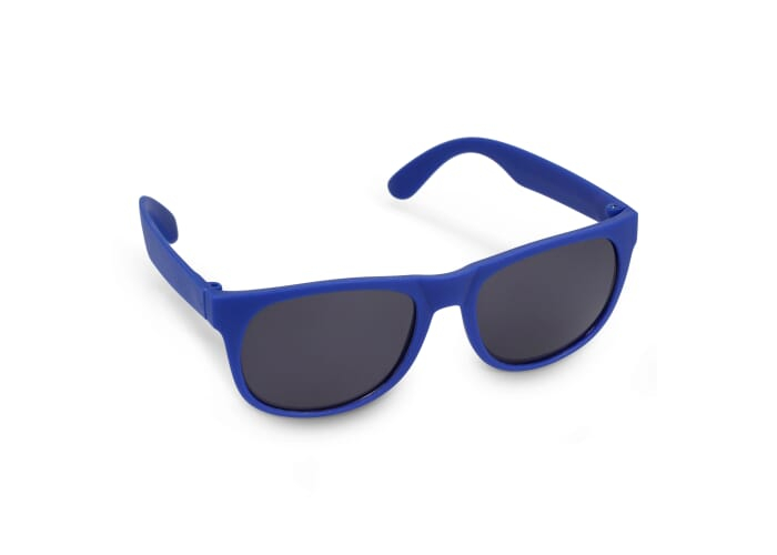 Lunettes de soleil publicitaires UV400 Drew Bleu foncé
